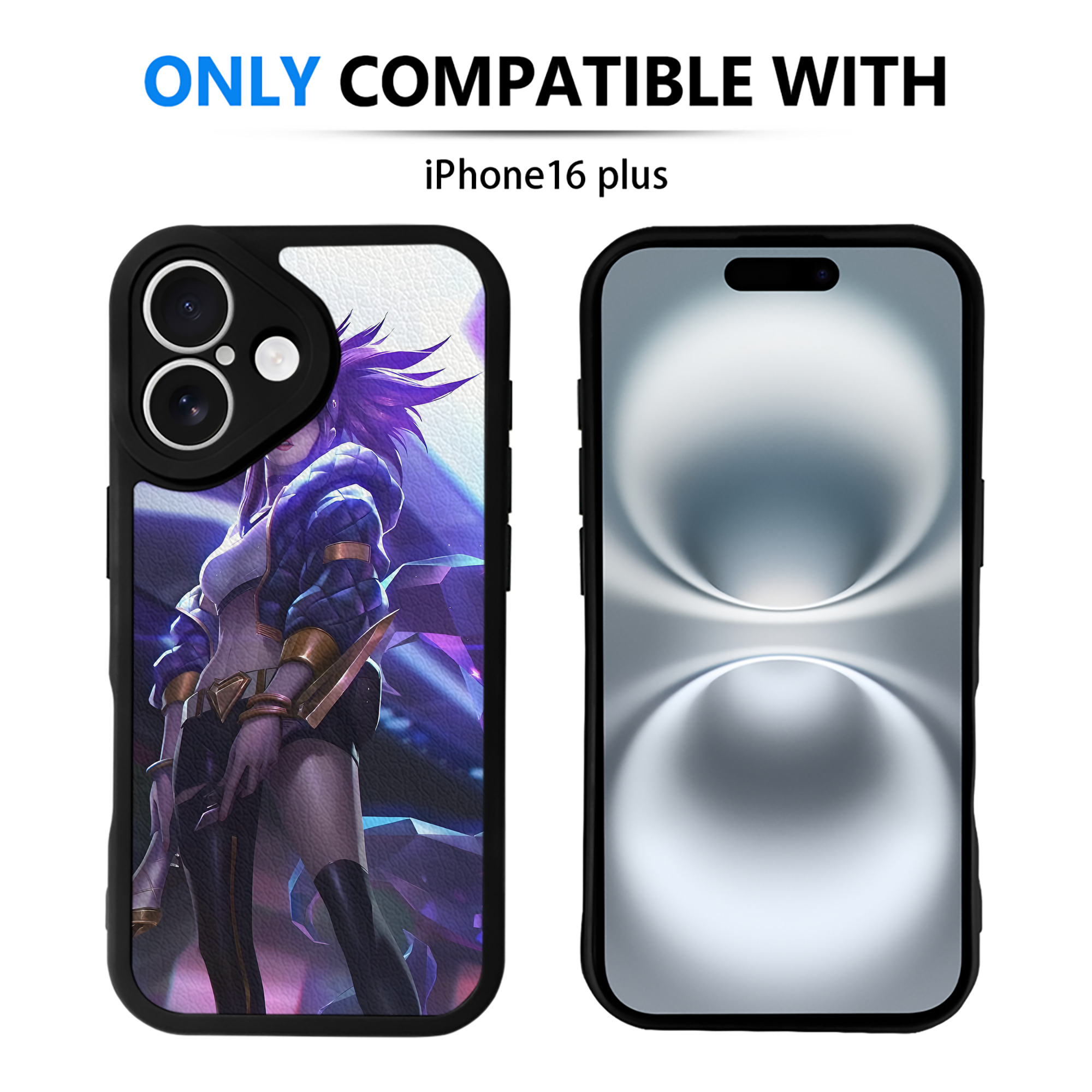 リーグ・オブ・レジェンド League of Legends LOL 【iPhone 16シリーズ対応】シリコンスマホケース（レザー調） 材質：シリコン